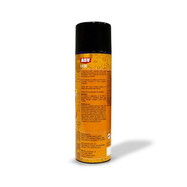 ASV CS 80 Metal Surfaces and Parts Cleaner Degreaser