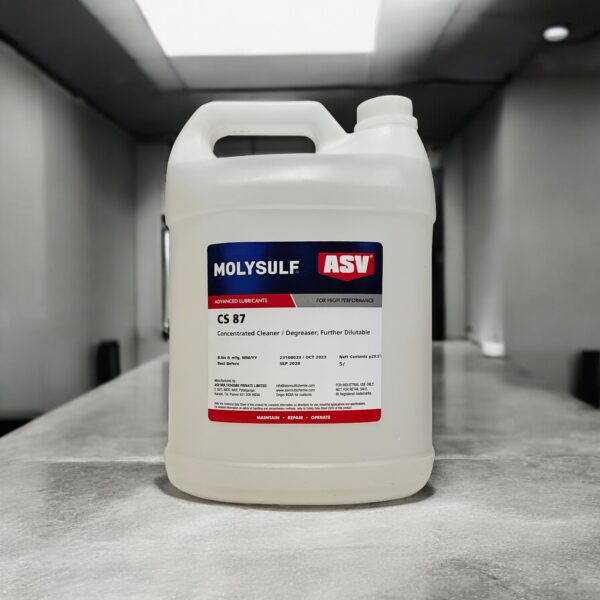 ASV CS 87 Solvent Based Cleaner For Removal Of Grease