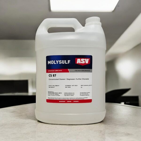 ASV CS 87 Solvent Based Cleaner For Removal Of Grease