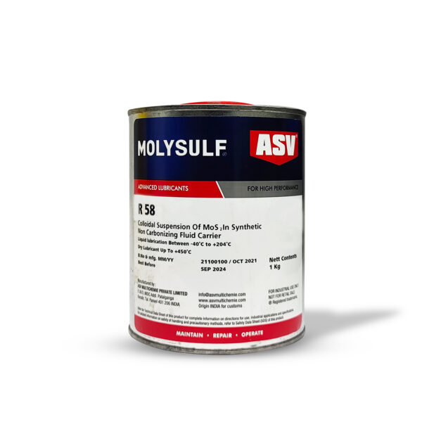 ASV R 58 MoS2 Suspension in Non-Carbonizing Oil Carrier