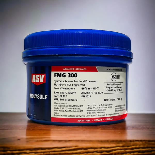 ASV FMG 300 Synthetic Grease for Food Processing Machinery